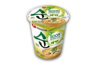 Nongshim Soon Veggie korejská zeleninová instantní polévka v kelímku, 67 g