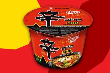 Shin Ramyun Big Bowl Instantní Nudlová Polévka, 114g NONGSHIM