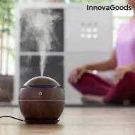 Zvlhčovač vzduchu Mini Aroma Diffuser Dark Walnut InnovaGoods