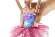 Mattel Barbie® Svítící magická baletka s růžovou sukní, HLC25