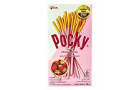 Pocky tyčinky s polevou s příchutí jahody 45g