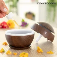 Zvlhčovač vzduchu Mini Aroma Diffuser Dark Walnut InnovaGoods