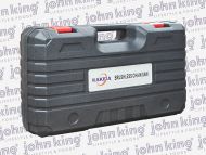 Aku řetězová pila Nakida HTN-5719-1 - 400 mm (12'') - 2x 4000 mAh baterie - Kufr + příslušenství