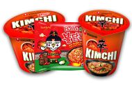 Výběrový balíček Kimchi nudlí Samyang a Nongshim 3x