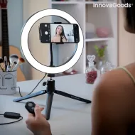 Selfie světelný prsten se stativem a ovladačem Youaro InnovaGoods