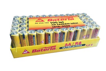 Baterie BATERIA 1,5V AA (R06) - Velká sada 60ks