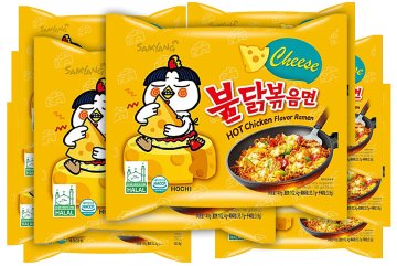 Samyang Cheese Chicken Spicy 140g Balení 10ks