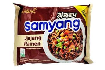 Samyang Ramen nudle Jjajang sójová omáčka z černých fazolí 140g