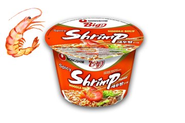 Nongshim Ramen - Degustační balík 13ks - Krevetová…