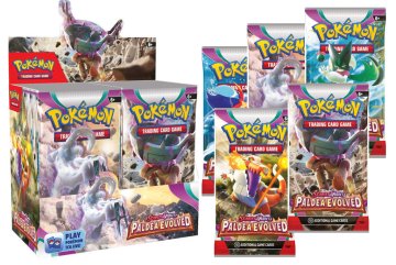 Pokémon TCG Scarlet & Violet 02 Paldea Evolved Booster balíček