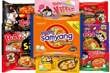 Buldak Ramen - Degustační set 9 balení Samyang