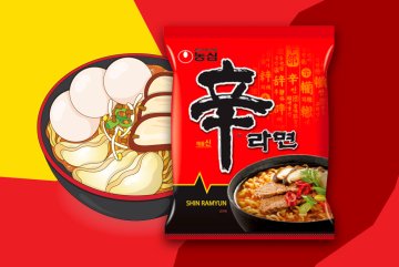 NONGSHIM Shin Ramyun Instantní Nudle, 120g